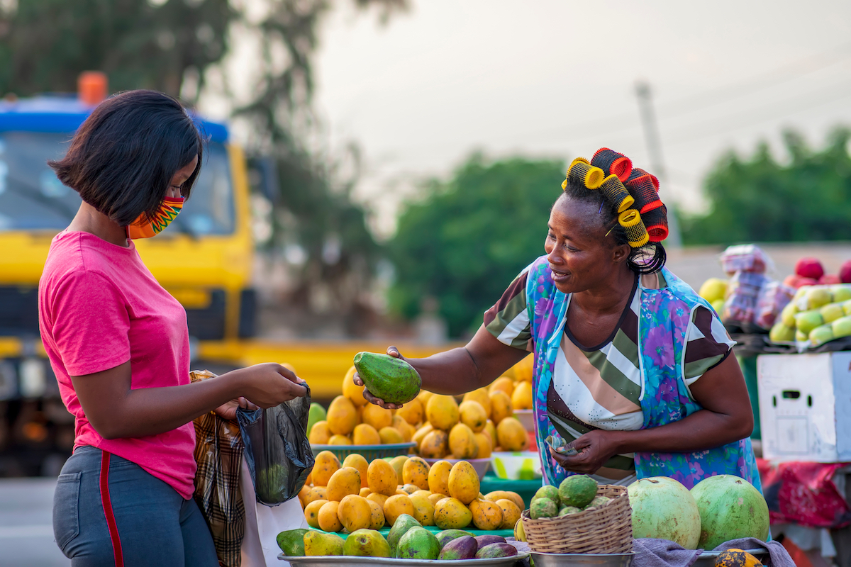 Liberian artisan marketplace